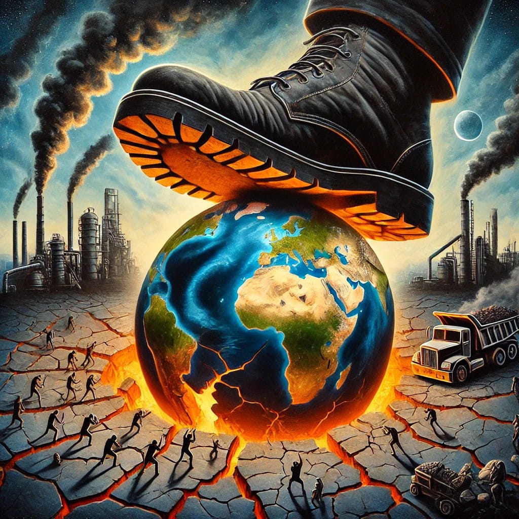 len bumi yang diinjak