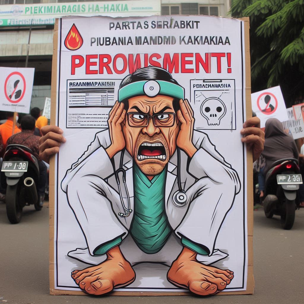 A doctor with poor performance, the Indonesian Ministry of Health - BPJS, and a protest (1)