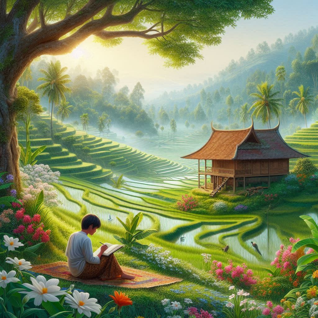 A poem with an Indonesian nuance (1)