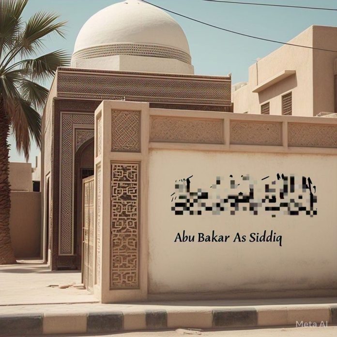 Abu Bakar-Arsiya-SAN Ilustrasi: Meta AI/Arsiya Oganara