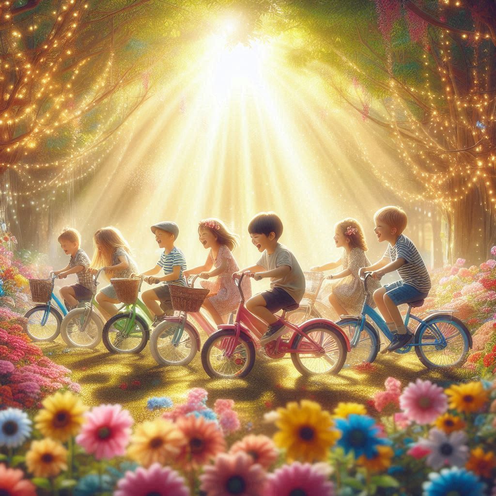 Dalam Kilauan Pedal Anak-Anak