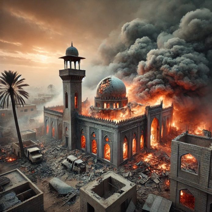 Genosida Budaya Palestina-Arsiya-SAN Ilustrasi: AI/Arsiya Oganara