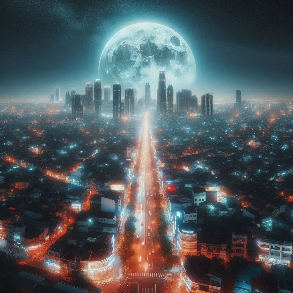 Nyamplungan Terhampir dalam Malam, Surabaya, 31-1-2025