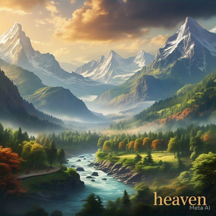 Surga-Arsiya-SAN Ilustrasi: Meta AI/Arsiya Oganara