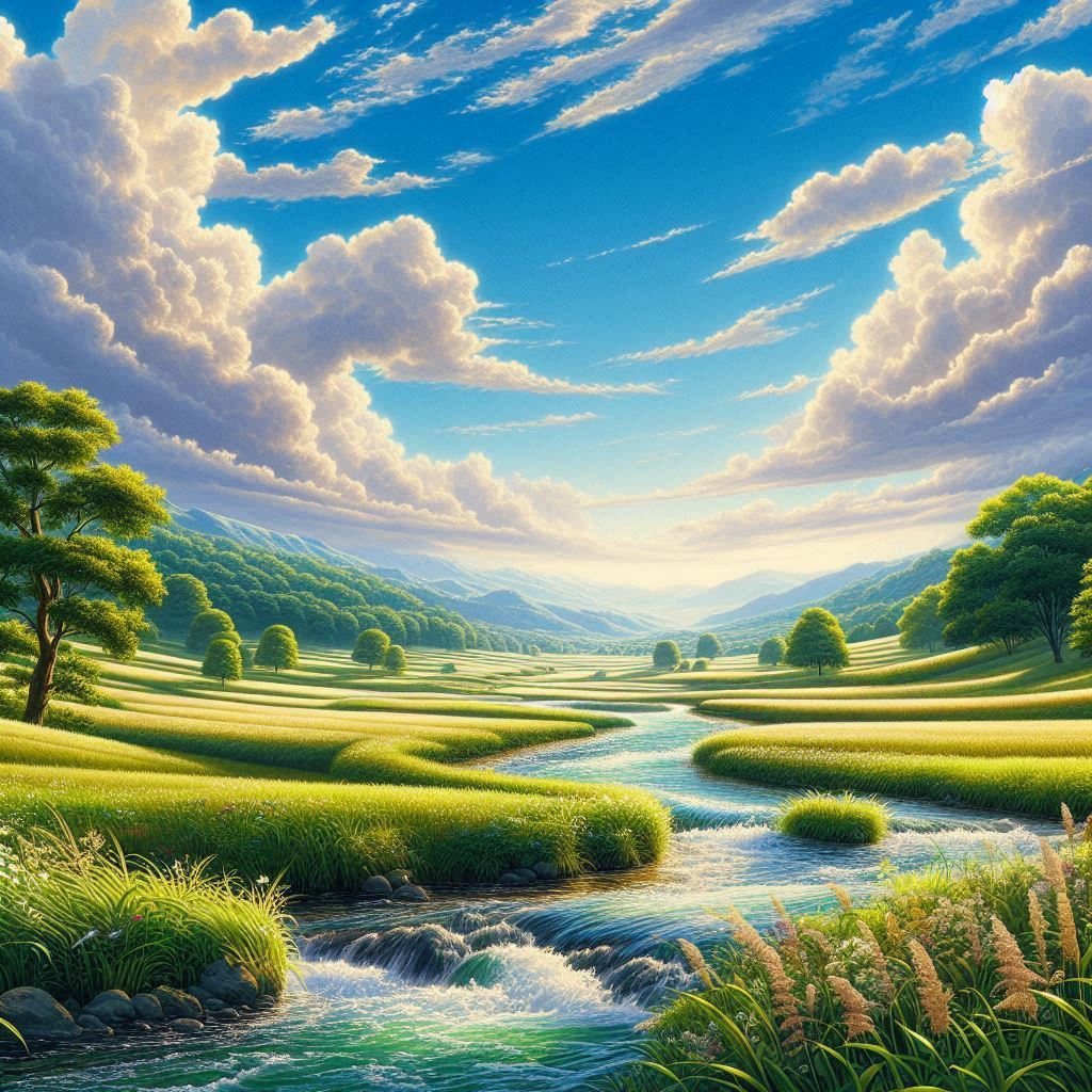 Illustration for the poem Suaramu (1)