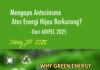 MENGAPA ANTUSISME ATAS ENERGI HIJAU BERKURANG?