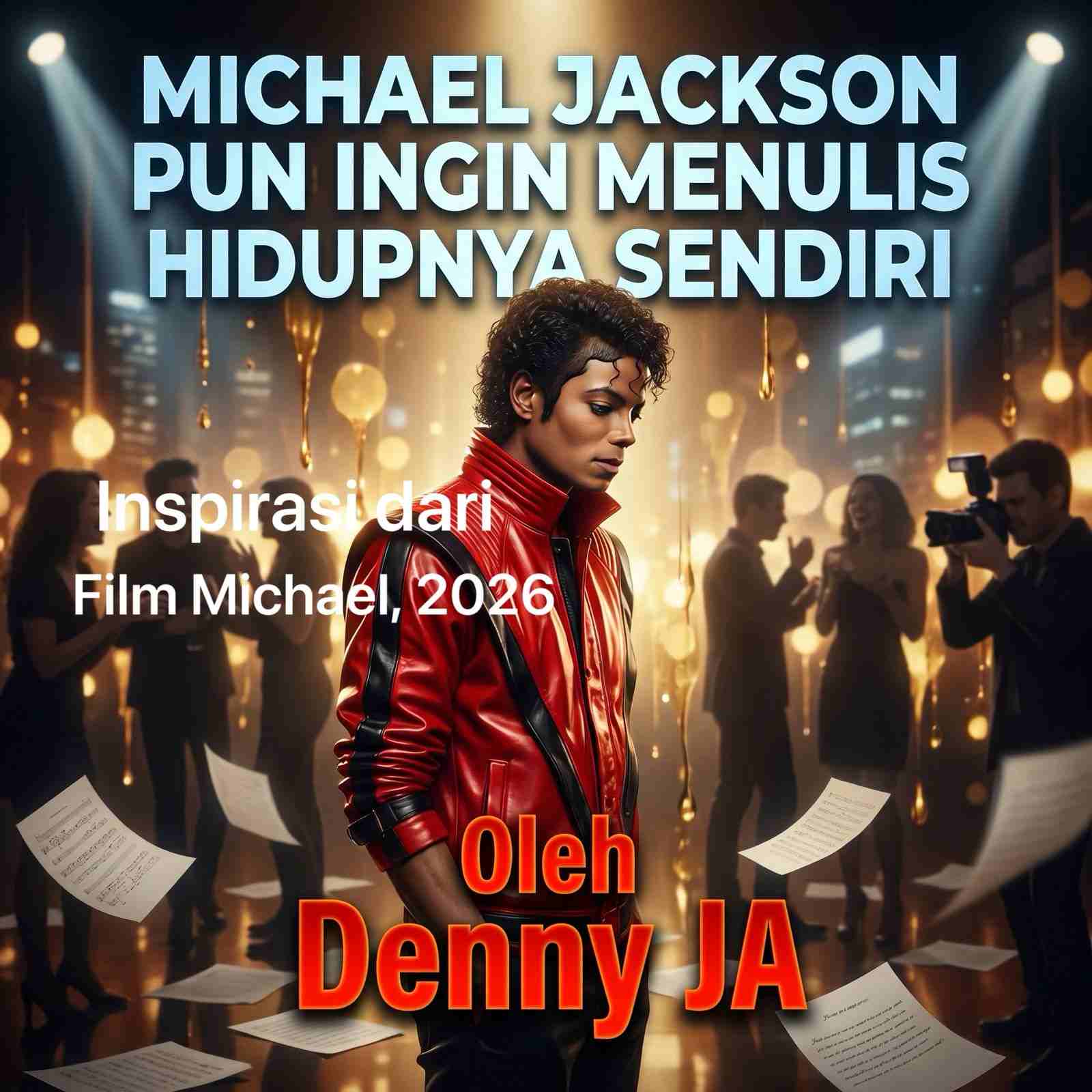 MICHAEL JACKSON PUN INGIN MENULIS HIDUPNYA SENDIRI
