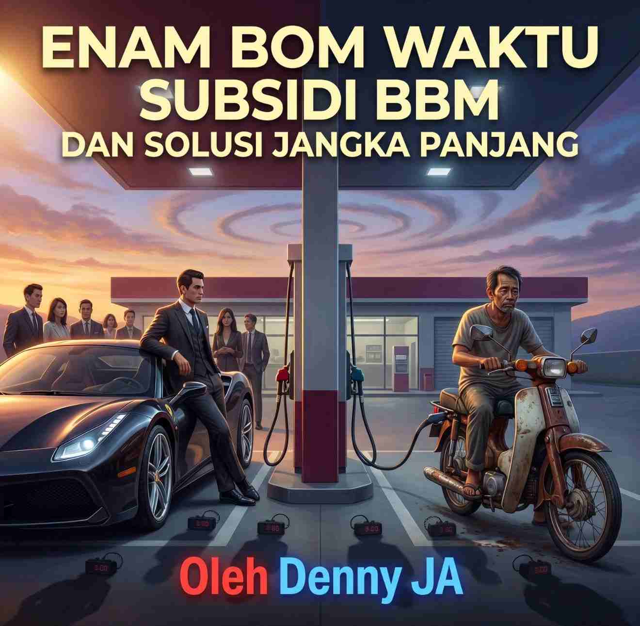 ENAM BOM WAKTU SUBSIDI BBM DAN SOLUSI JANGKA PANJANG